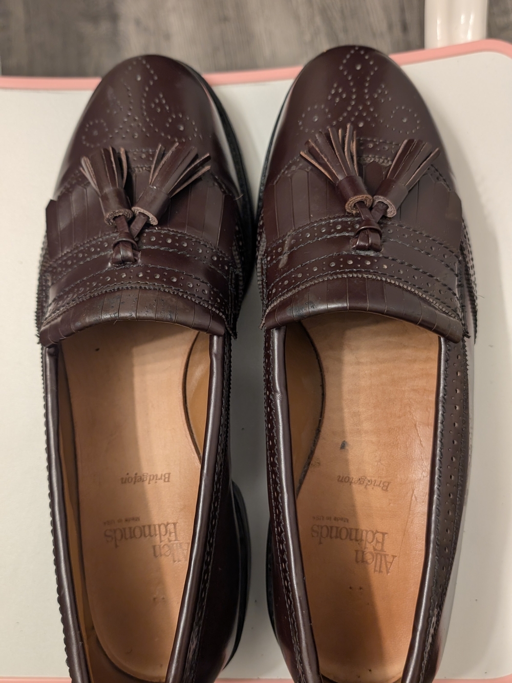 Allen Edmonds Men’s Tassel Loafers - Dark Brown